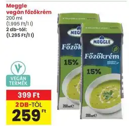 Spar Meggle vegán főzőkrém ajánlat