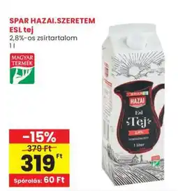 Spar SPAR HAZAI.SZERETEM ESL tej ajánlat