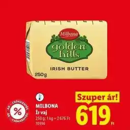 Lidl Milbona Ír vaj ajánlat
