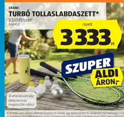 ALDI Crane turbó tollaslabdaszett ajánlat