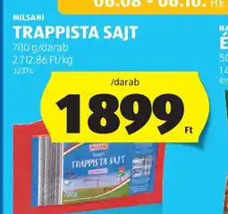 ALDI Milsani Trappista sajt ajánlat