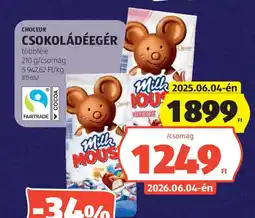 ALDI Choceur csokoládéegér ajánlat