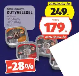 ALDI Romeo excellence kutyaeledel ajánlat
