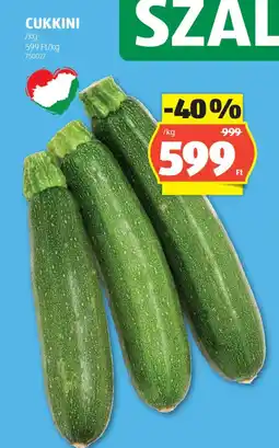 ALDI Cukkini ajánlat
