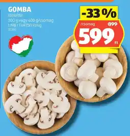ALDI Gomba ajánlat