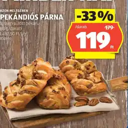 ALDI Azon melegében pekándiós párna ajánlat