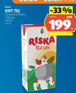 ALDI Riska UHT tej ajánlat