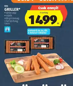 ALDI Bbq griller ajánlat