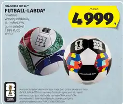 ALDI Fifa world cup 26 Futball-labda ajánlat