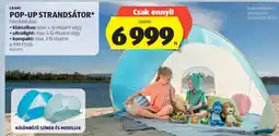 ALDI Crane Pop-up strandsátor ajánlat