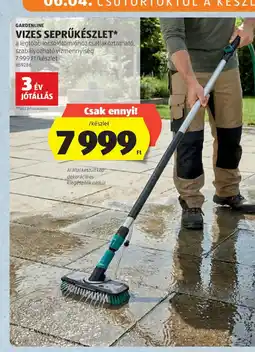 ALDI Gardenline vizes seprűkészlet ajánlat