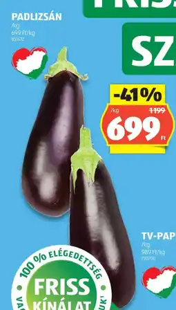 ALDI Padlizsán ajánlat