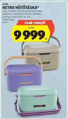 ALDI RETRO HŰTŐTÁSKA ajánlat