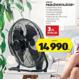 ALDI Padlóventilátor ajánlat