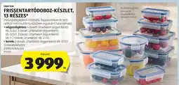 ALDI FRISSENTARTÓDOBOZ-KÉSZLET, 13 RÉSZES ajánlat
