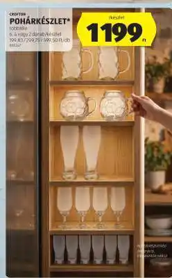 ALDI CROFTON POHÁRKÉSZLET ajánlat