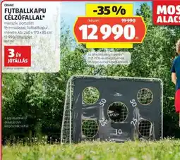 ALDI CRANE Futballkapu cézófallal ajánlat