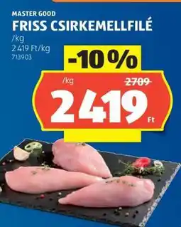 ALDI Friss csirkemellfilé ajánlat