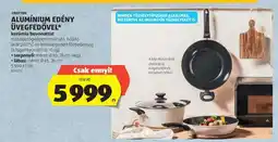 ALDI CROFTON ALUMÍNIUM EDÉNY ÜVEGFEDŐVEL ajánlat