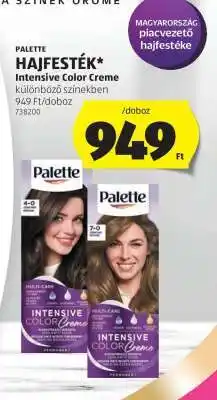 ALDI Palette Hajfesték Intensive Color Creme ajánlat