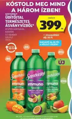 Szentkirályi Üdítőital Természetes Ásványvízből