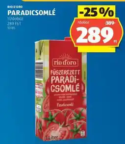 ALDI RIO D'ORO PARADICSOMLÉ ajánlat