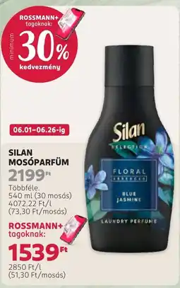 Rossmann Silan mosóparfüm ajánlat