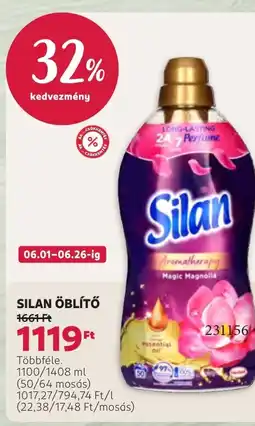 Rossmann Silan öblítő ajánlat