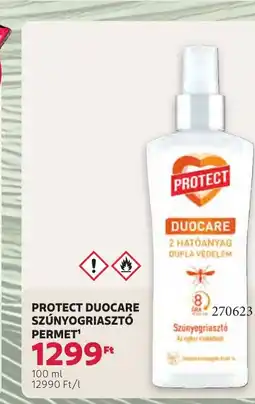 Rossmann Protect duocare szúnyogriasztó permet ajánlat