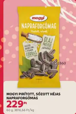 Rossmann Mogyi pirított, sózott héjas napraforgómag ajánlat