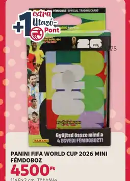 Rossmann Panini fifa World Cup 2026 mini fémdoboz ajánlat