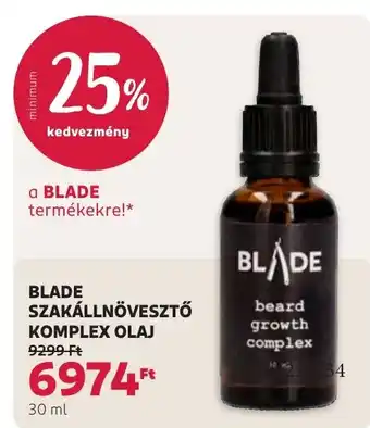 Rossmann Blade szakállnövesztő komplex olaj ajánlat
