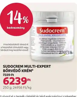 Rossmann Sudocrem multi-expert bőrvédő krém ajánlat