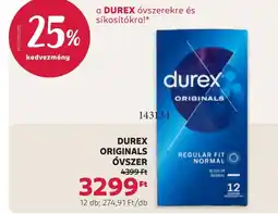 Rossmann Durex Originals óvszer ajánlat