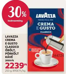 Rossmann Lavazza Crema e Gusto Classico őrölt, pörkölt kávé ajánlat