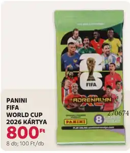 Rossmann Panini fifa World Cup 2026 kártya ajánlat