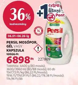 Rossmann Persil mosópor, gél vagy kapszula ajánlat