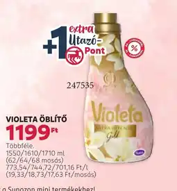 Rossmann Violeta öblítő ajánlat