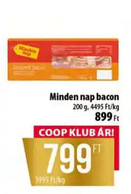 Coop Minden Nap bacon ajánlat