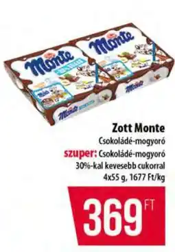 Coop Zott Monte ajánlat