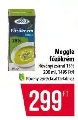 Coop Meggle Főzőkrém ajánlat