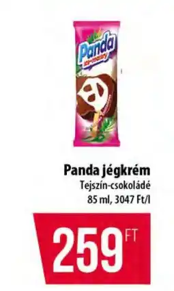 Coop Panda jégkrém ajánlat