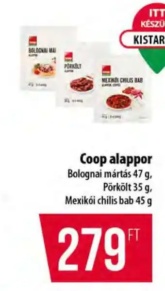 Coop Coop alappor ajánlat