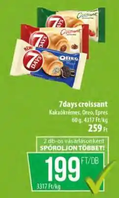 Coop 7days croissant ajánlat