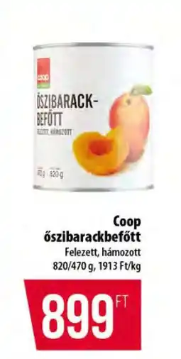 Coop Coop őszibarackbefőtt ajánlat