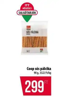 Coop Coop sós pálcika ajánlat