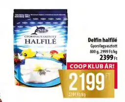 Coop Delfin halfilé ajánlat