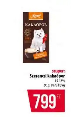 Coop Szerencsi kakaópor ajánlat