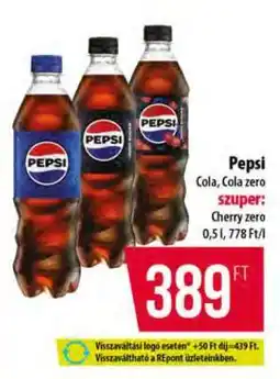 Coop Pepsi ajánlat
