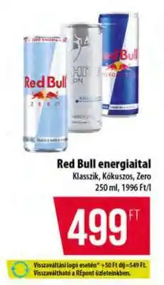 Coop RED BULL Energiaital ajánlat